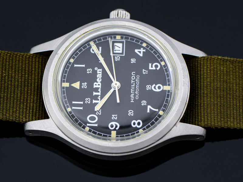 Hamilton 9721 L.L. Bean RAF Automatic With Date Ca. 1991 Vintage Watch