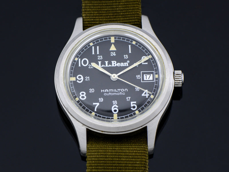 Hamilton 9721 L.L. Bean RAF Automatic With Date Ca. 1991 Vintage Watch