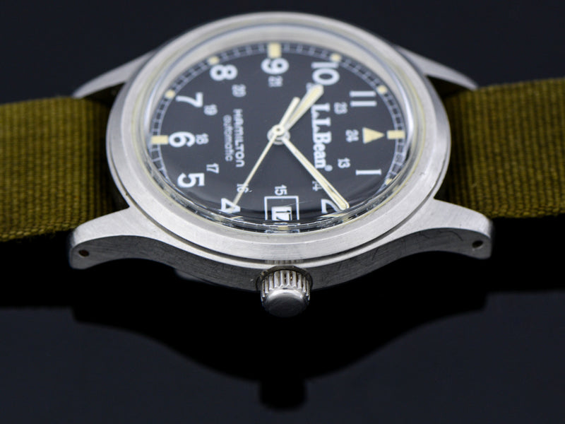 Hamilton 9721 L.L. Bean RAF Automatic With Date Ca. 1991 Vintage Watch