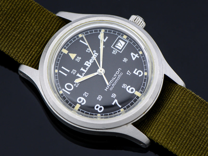 Hamilton 9721 L.L. Bean RAF Automatic With Date Ca. 1991 Vintage Watch