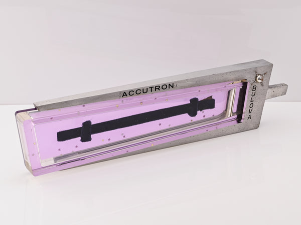 Accutron Plexiglass/Metal Display