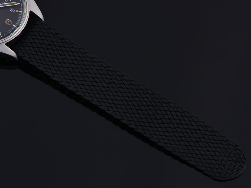 Black Mesh Watch Strap