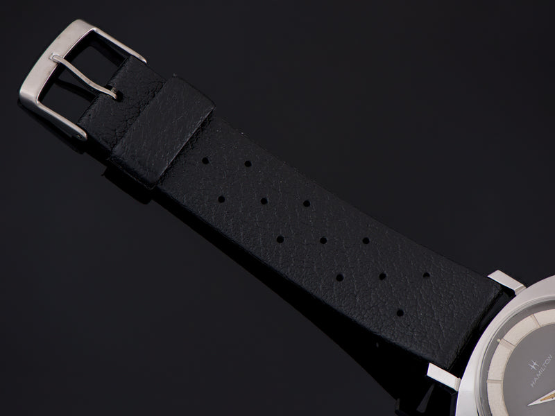 Brand New Diver Style Rubber Black Strap with matching silver tone buckle