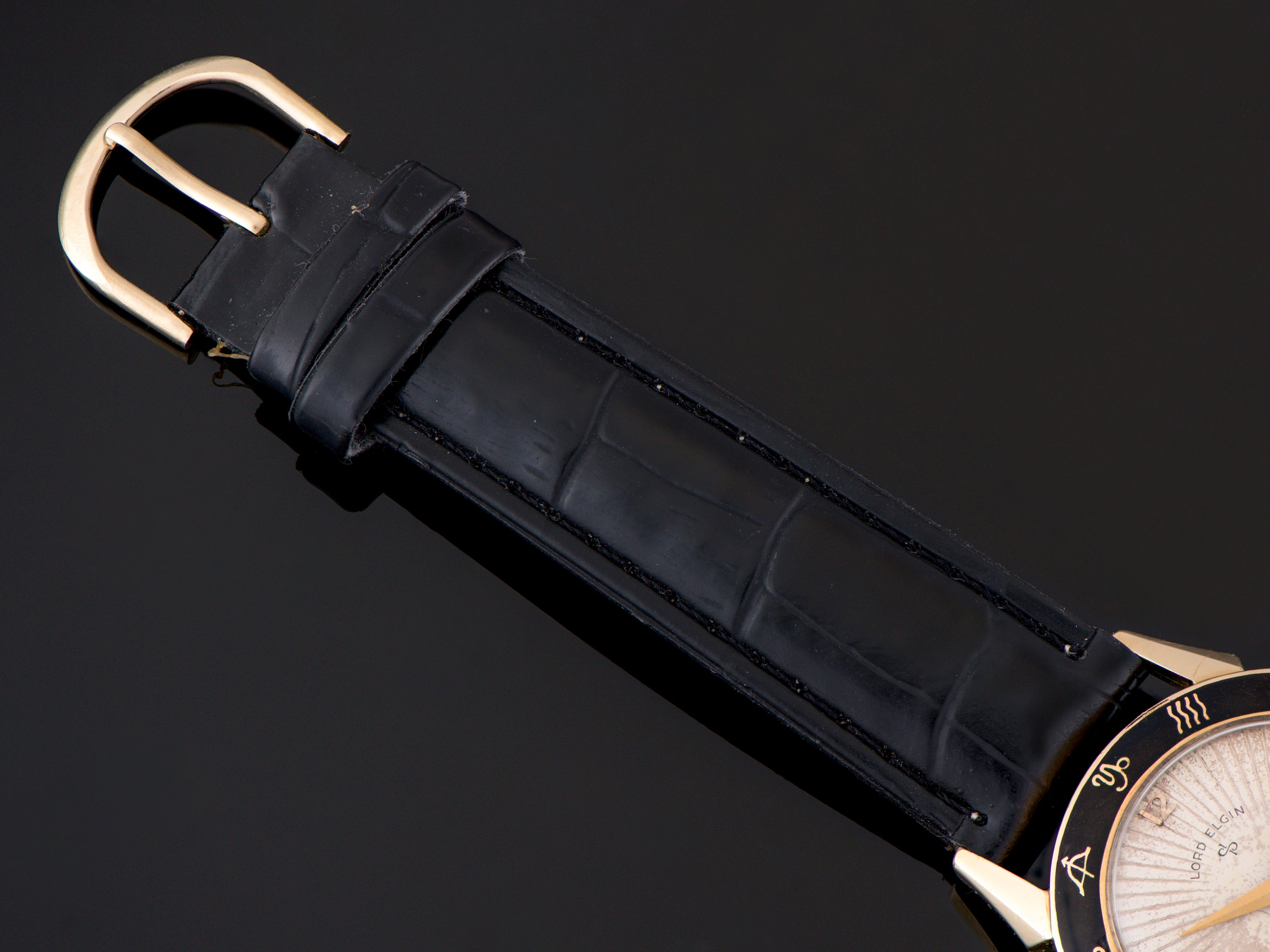 Lord Elgin Zodiac Enamel Bezel Watch | Unwind In Time