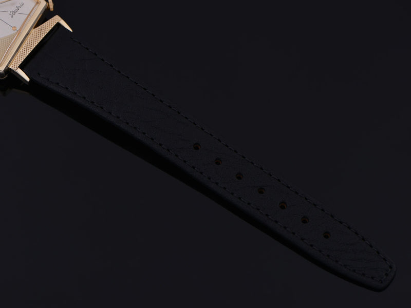 Brand New Genuine Leather Black Calf Watch Strap