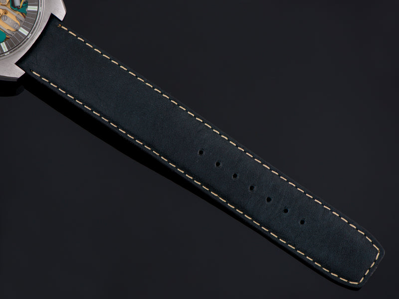 Brand New Genuine Leather Black Strap