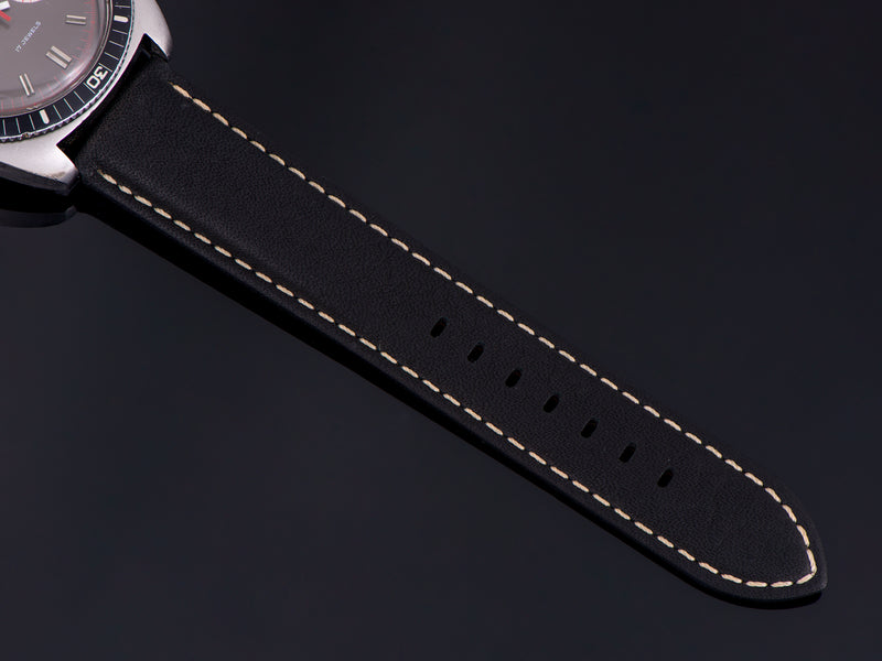 Brand New Genuine Leather Black Strap