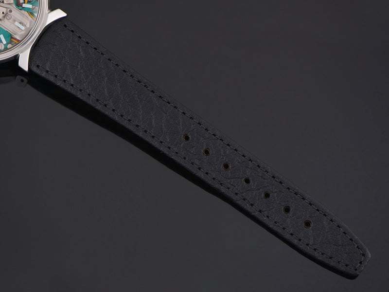 Brand New Genuine Leather Black Strap