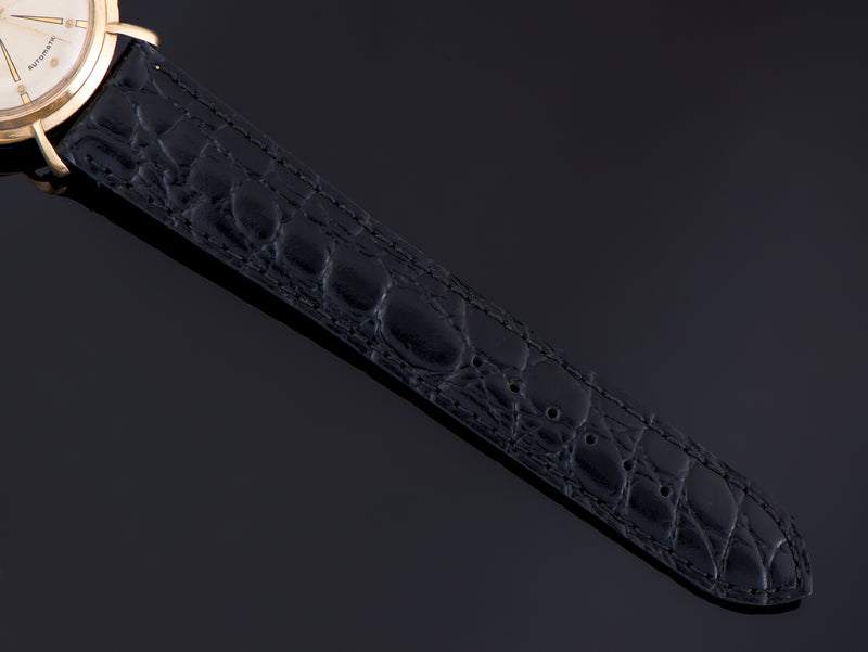 Brand New Genuine Leather Black Watch Strap