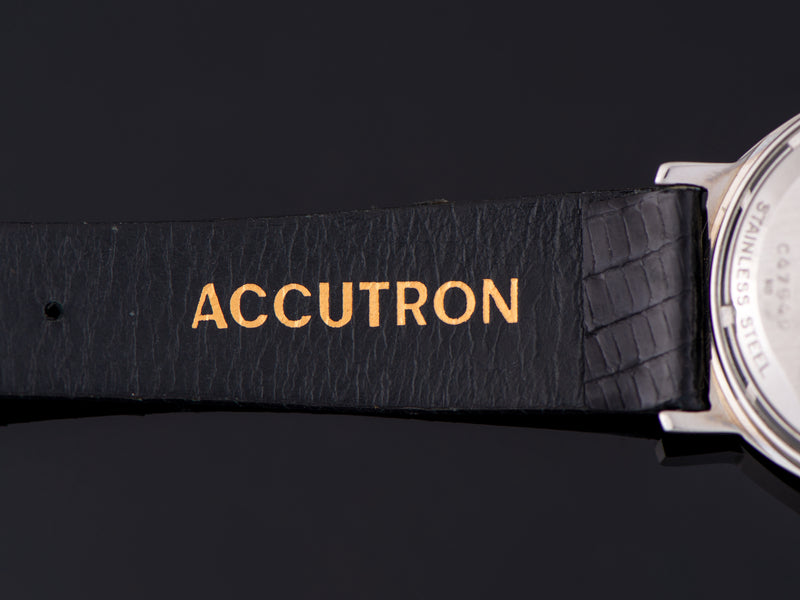 Brand New Old Stock Genuine Lizard Accutron Marked Watch Strap