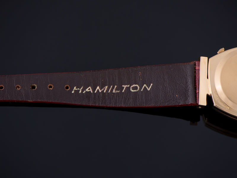Brand New Old Stock Hamilton Signed Band Back