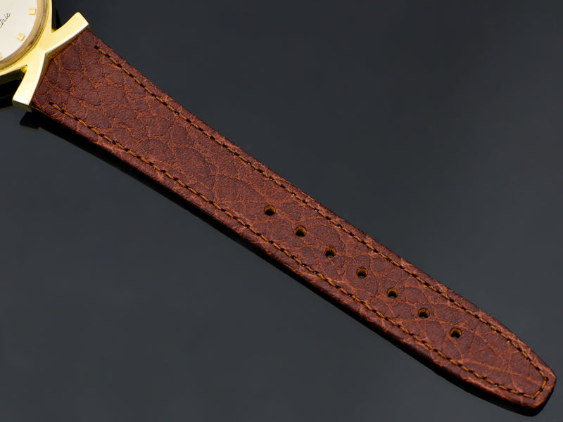 Brand new genuine Leather Brown Calf Grain Watch Band