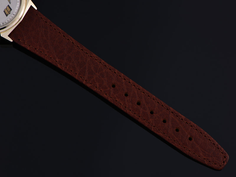New Genuine Leather Brown Calf Skin Watch Band