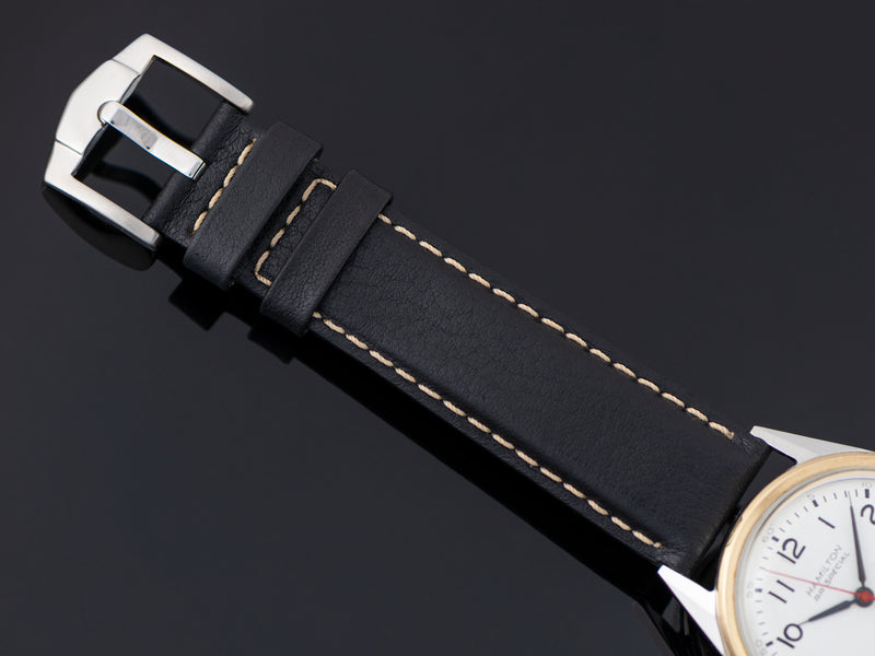 Brand new genuine Leather Brown Strap with matching Silver Tone Buckle