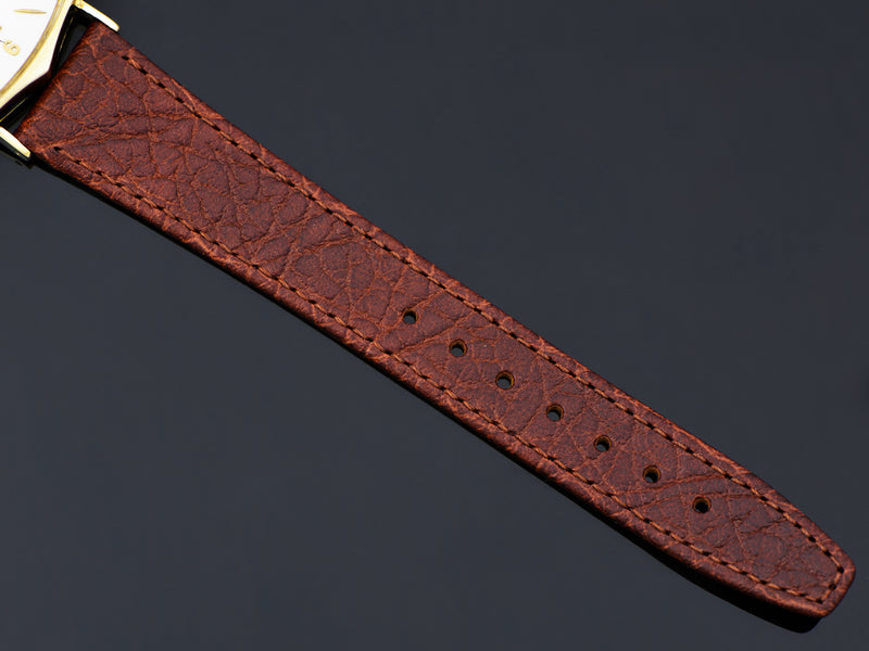 Brand new genuine Leather Brown Watch Strap
