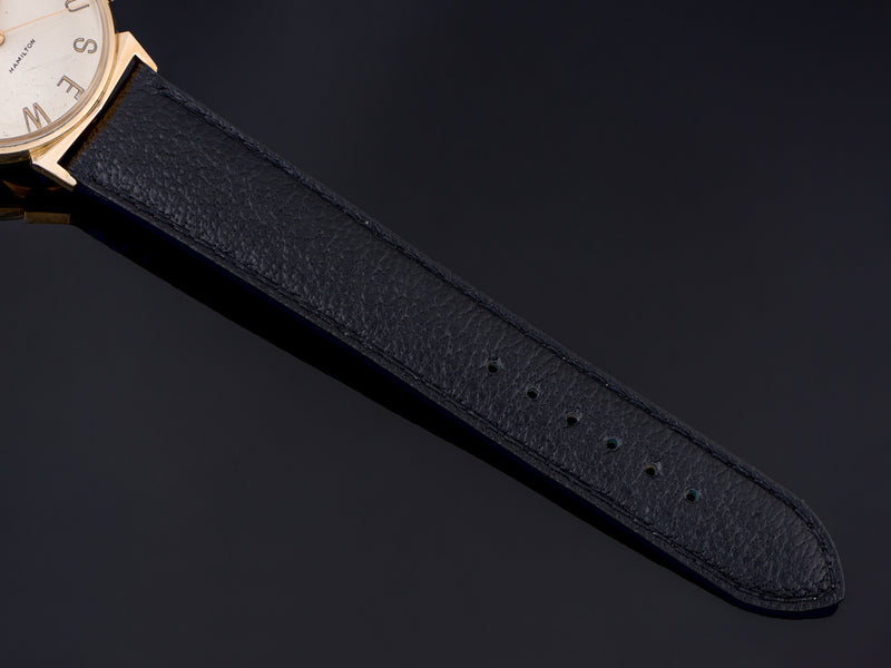Brand new genuine leather Black Buffalo Grain Band