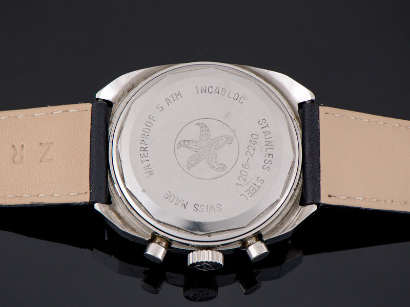 Breitling Rallye Chronograph Valjoux 7730 Watch Case Back