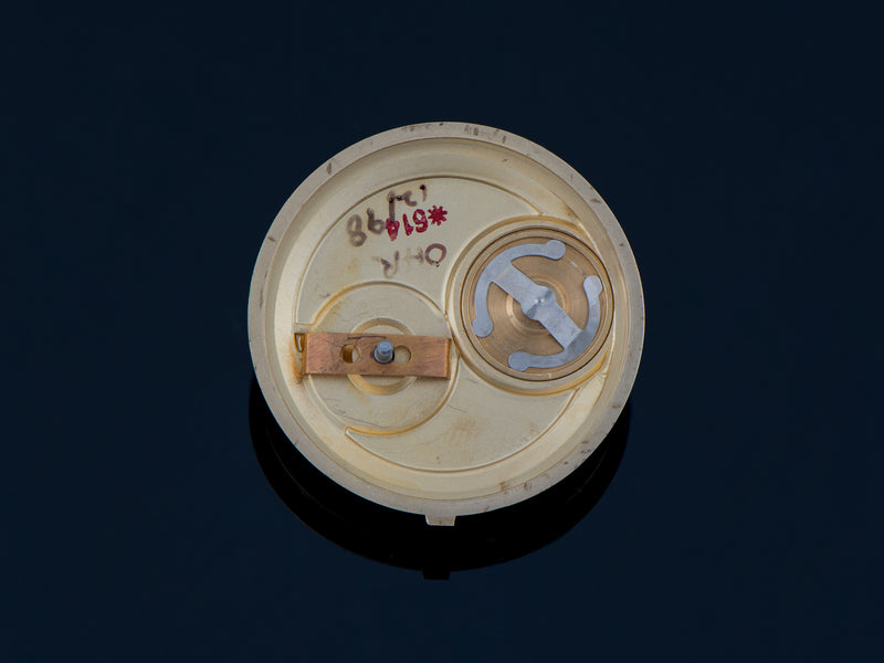 Bulova Accutron Alpha Spaceview 14K Yellow Gold Inner Watch Case Back
