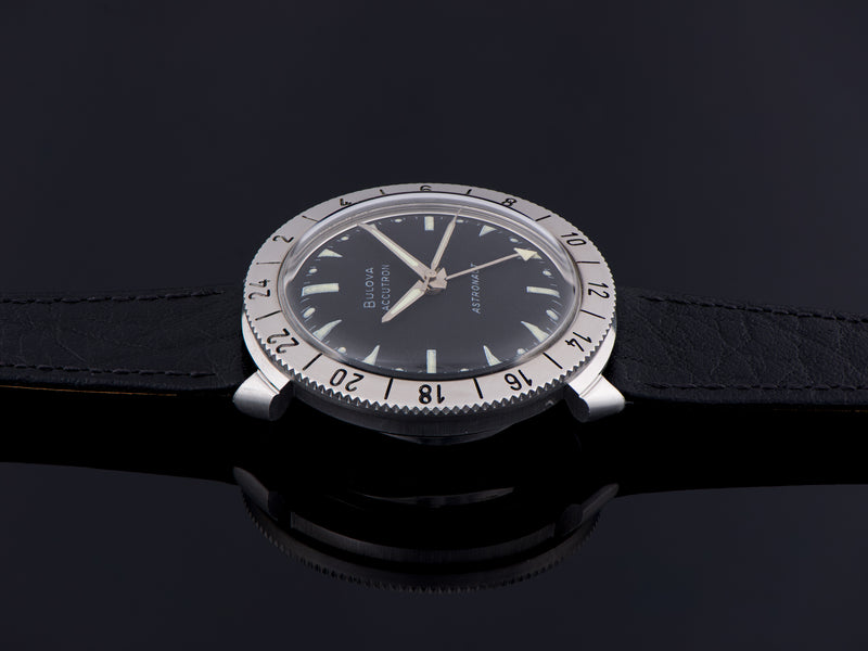 Bulova Accutron Astronaut Black Dial Stainless Steel Watch