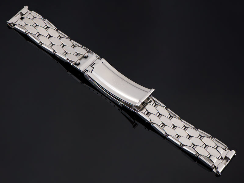 Bulova Accutron Astronaut Coffin Link Steel Watch Bracelet Back