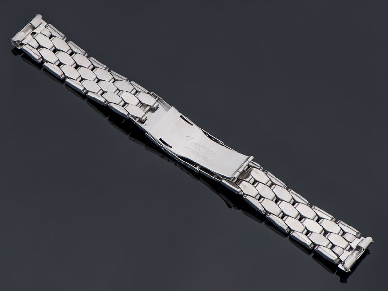 Bulova Accutron Astronaut Coffin Link Steel Watch Bracelet Back