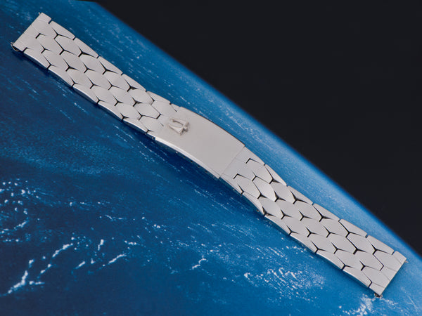 Bulova Accutron Astronaut Coffin Link Steel Watch Bracelet