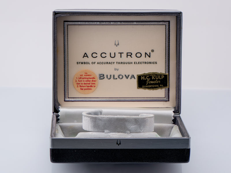 Bulova Accutron Astronaut Inner Box