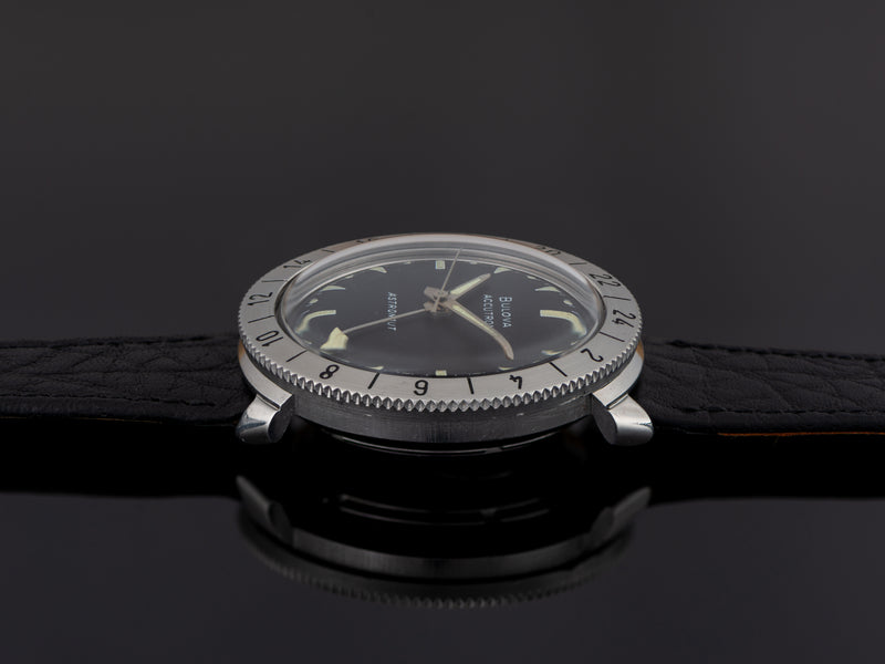 Bulova Accutron Astronaut Original Black Dial Stainless Steel Watch