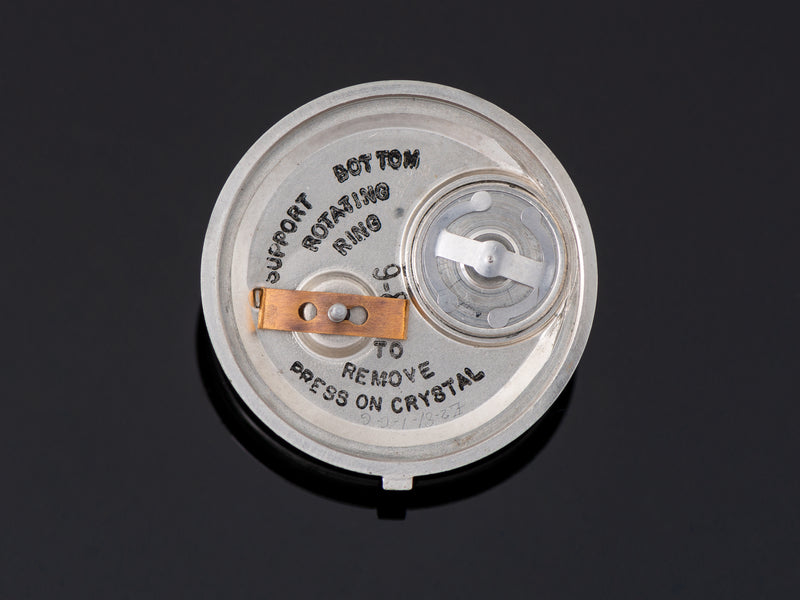 Bulova Accutron Astronaut Stainless Steel Inner Watch Case Back