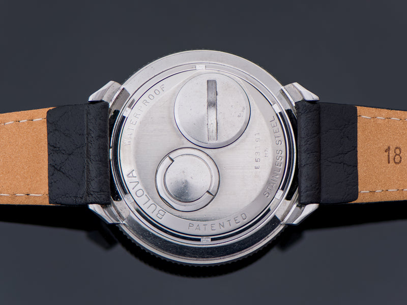 Bulova Accutron Astronaut Watch  Stainless Steel Case Back
