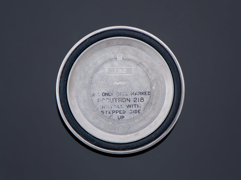 Bulova Accutron Deep Sea 666 Feet Inner Watch Case Back