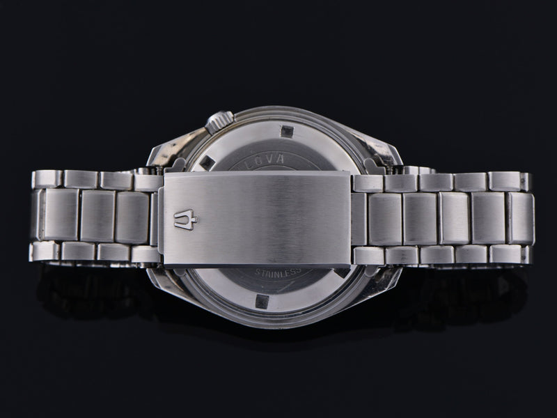 Bulova Accutron Original Watch Bracelet for Deep Sea 666 Feet Watch With Signed Clasp