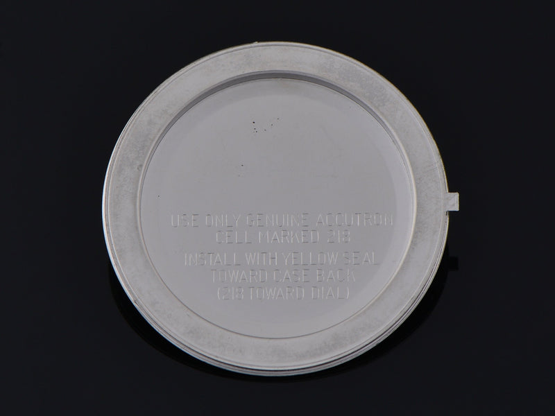 Bulova Accutron Direct Read 2186 Inner Watch Case Back