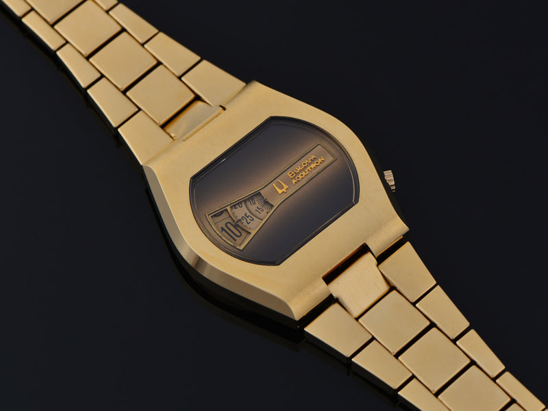 Bulova Accutron Direct Read 2186 Watch With Original Bracelet