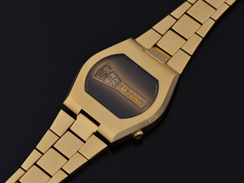 Bulova Accutron Direct Read 2186 Watch With Original Bracelet