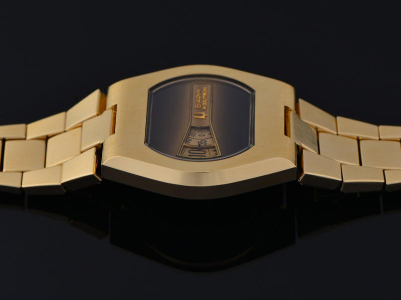 Bulova Accutron Direct Read 2186 Watch With Original Bracelet