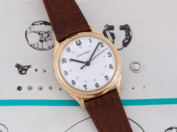 Bulova Accutron "Dress RR Model" 214 Watch