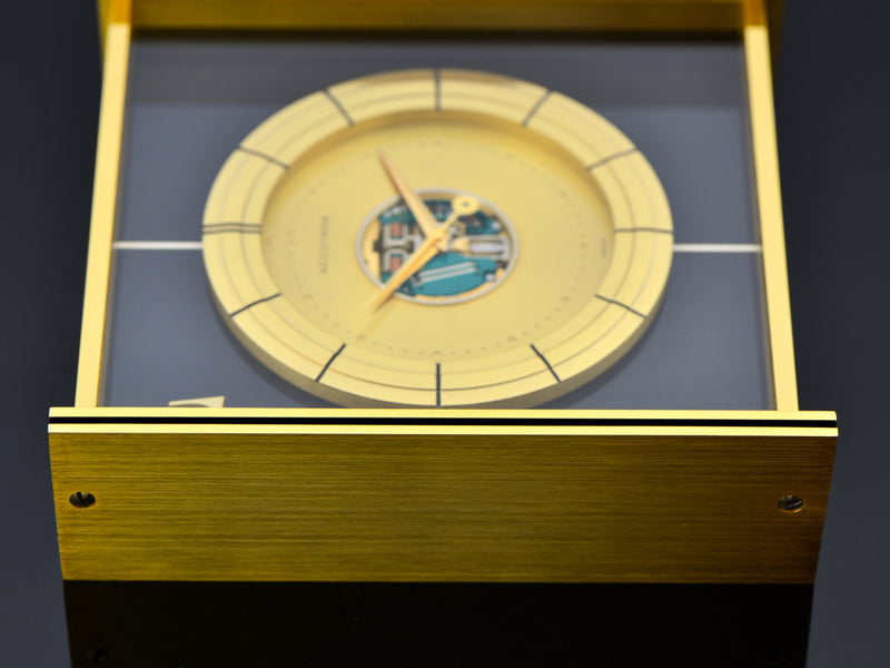 Bulova Accutron Large Desk Clock RCA Mesa Club Award 1969