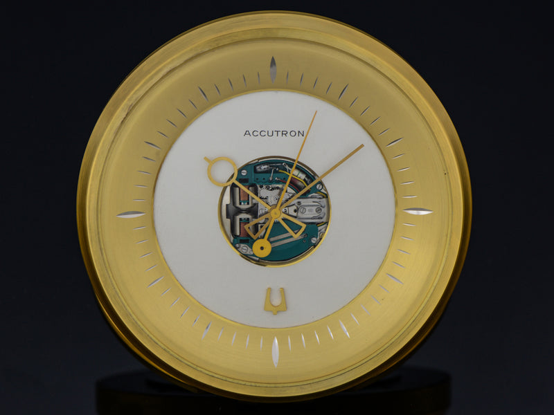 Bulova Accutron Large Desk Clock | Vintage