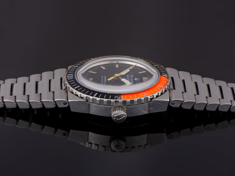 Bulova Accutron Snorkel 666 Diver Watch & Original Bracelet