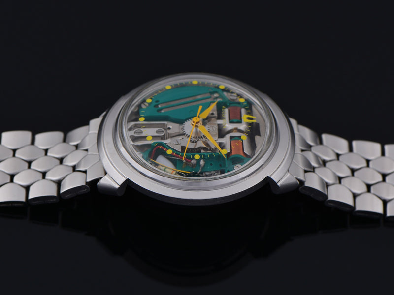 Bulova Accutron Spaceview "B" Stainless Steel Watch