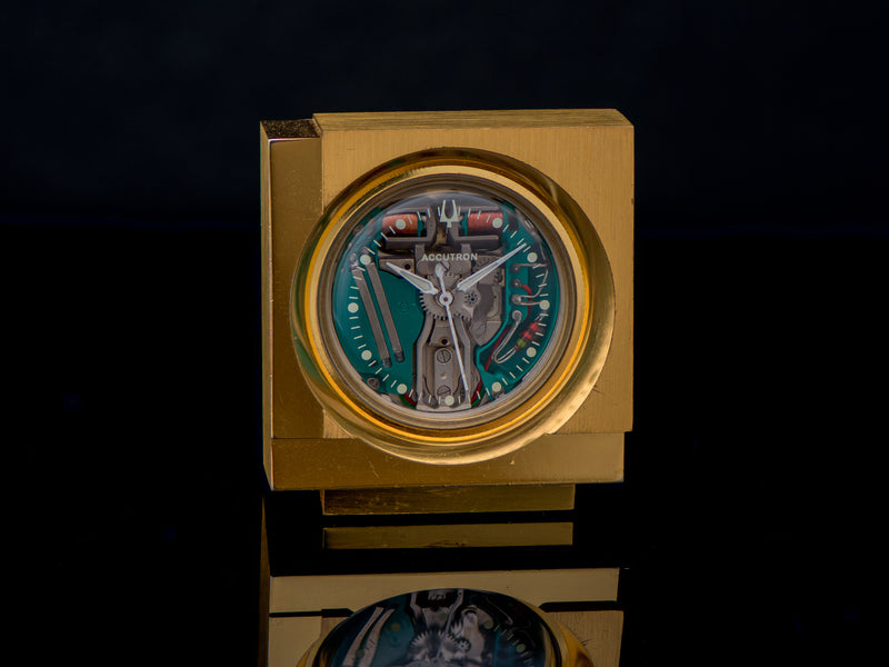 Bulova Accutron Spaceview Boudoir Clock