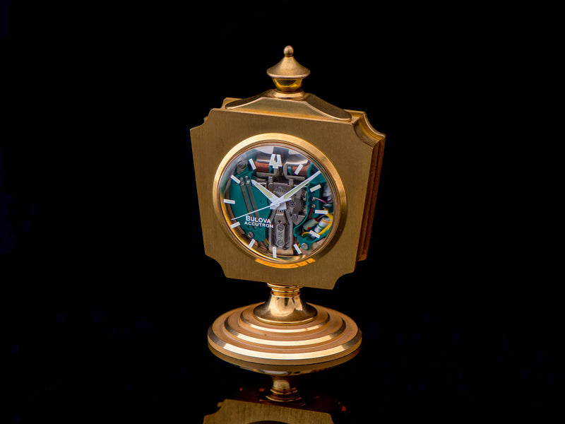 Bulova Accutron Boudoir Clock Unwind In Time
