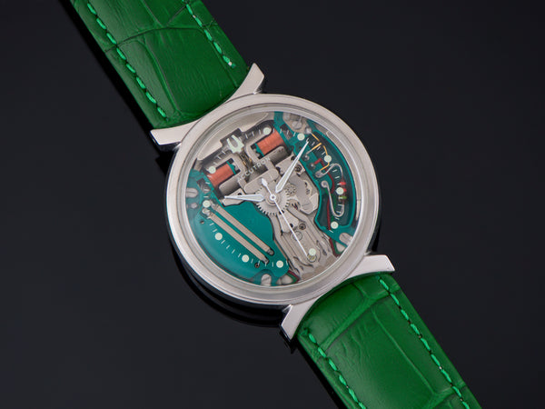 Bulova Accutron Spaceview Bowtie Stainless Steel Watch