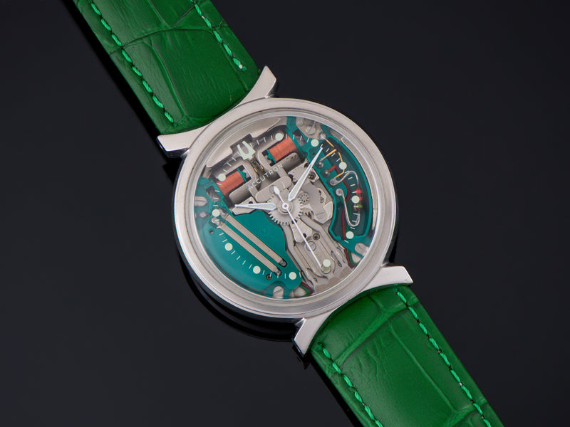 Bulova Accutron Spaceview Bowtie Stainless Steel Watch
