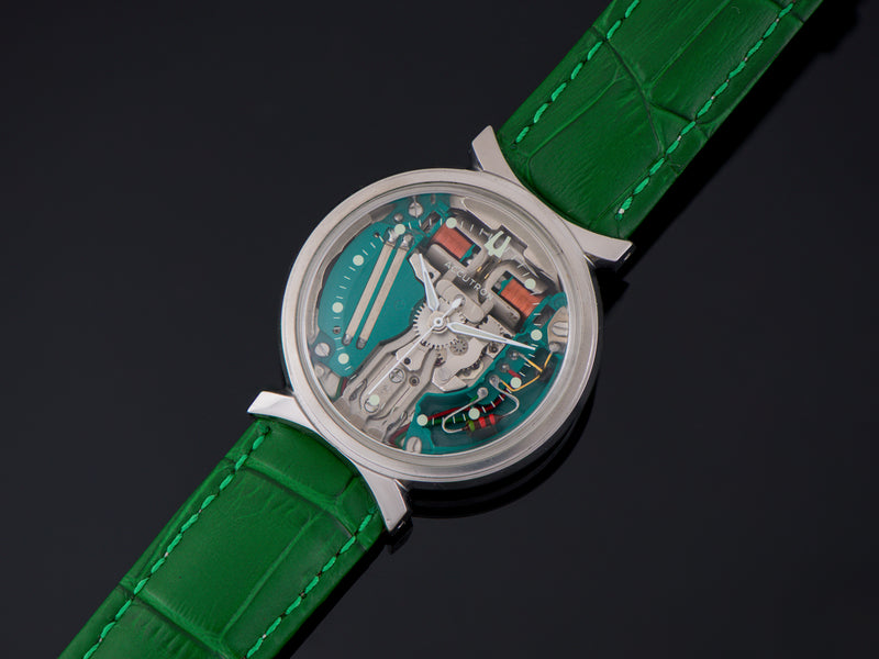 Bulova Accutron Spaceview Bowtie Stainless Steel Watch
