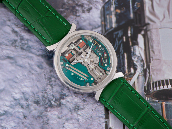 Bulova Accutron Spaceview Bowtie Stainless Steel Watch