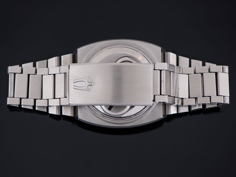 Bulova Accutron Spaceview Double Cushion "T" Steel Original Watch Bracelet