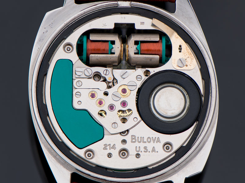Bulova Accutron Spaceview "Floppy Football" Tuning Fork Watch Movement