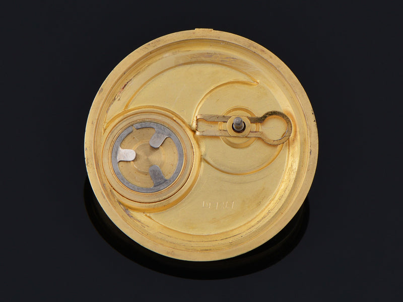Bulova Accutron Spaceview 14K Gold Inner Watch Case Back